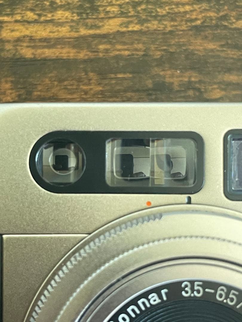 CONTAX TVS シルバー コンパクトフィルムカメラ