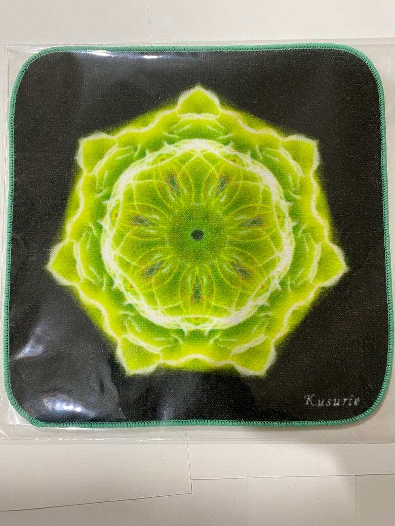 【新品】クスリエ ミニタオル5枚セット　（魔除け／フラワーシャーベットなど）