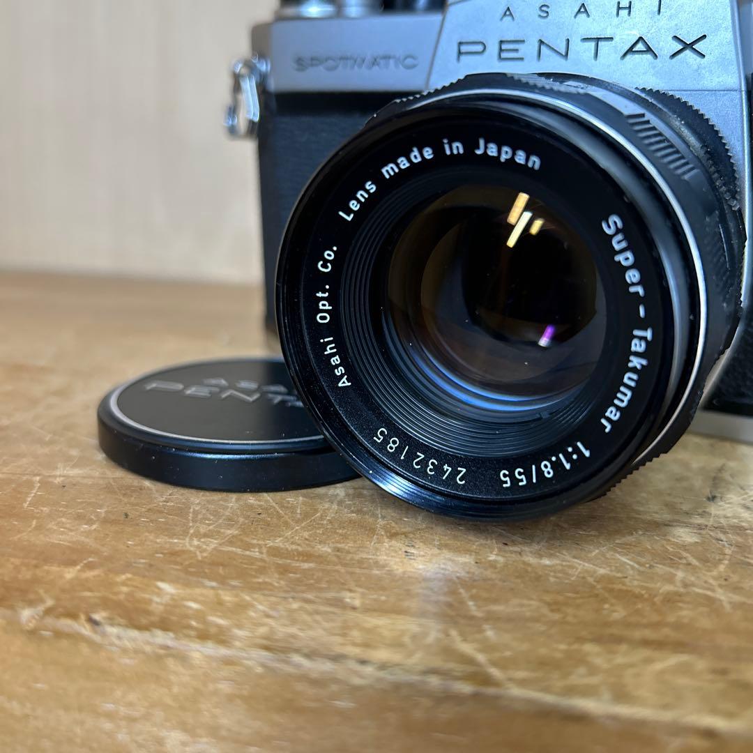 Pentax SP+Super-Takumar 55 f1.8 完動美品