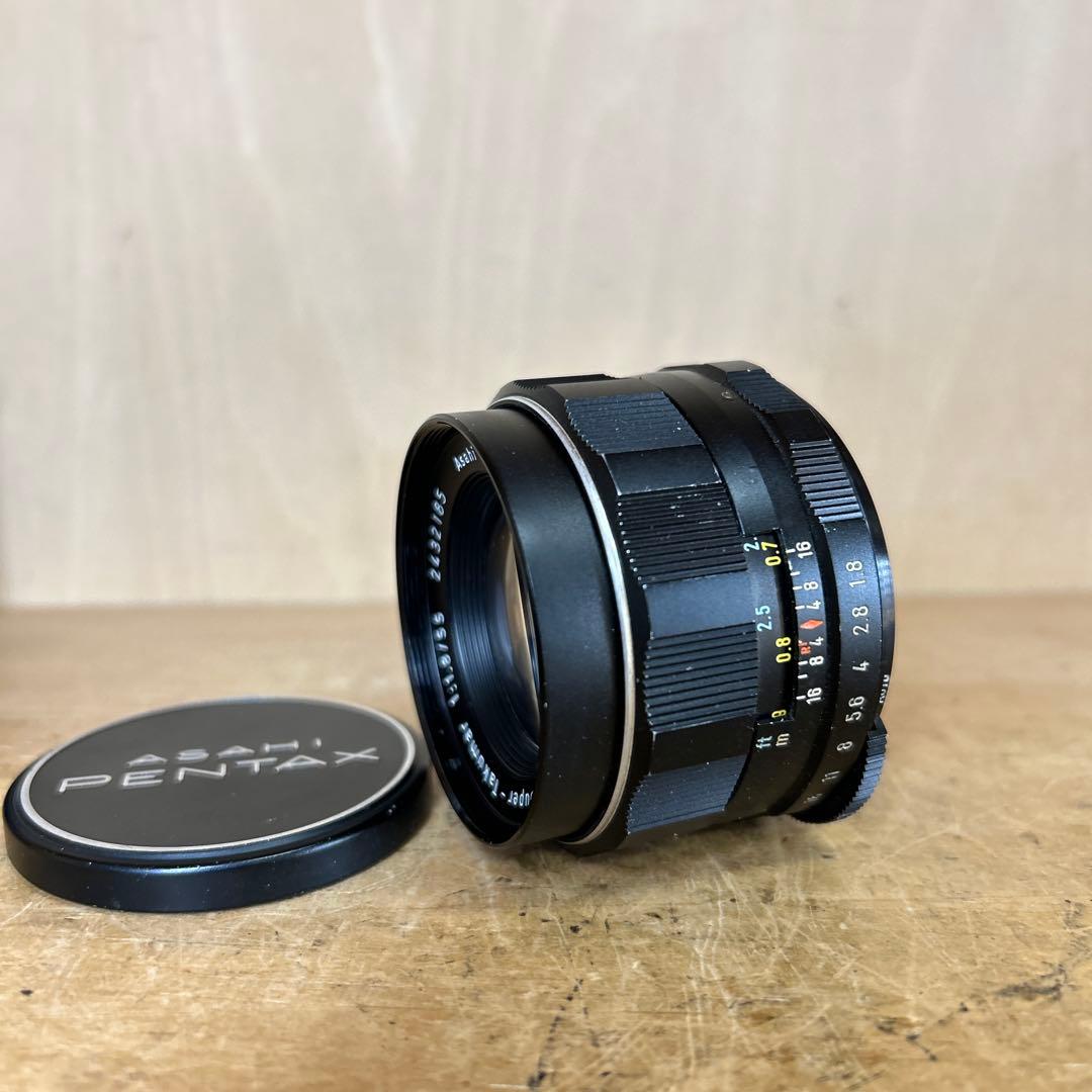 Pentax SP+Super-Takumar 55 f1.8 完動美品