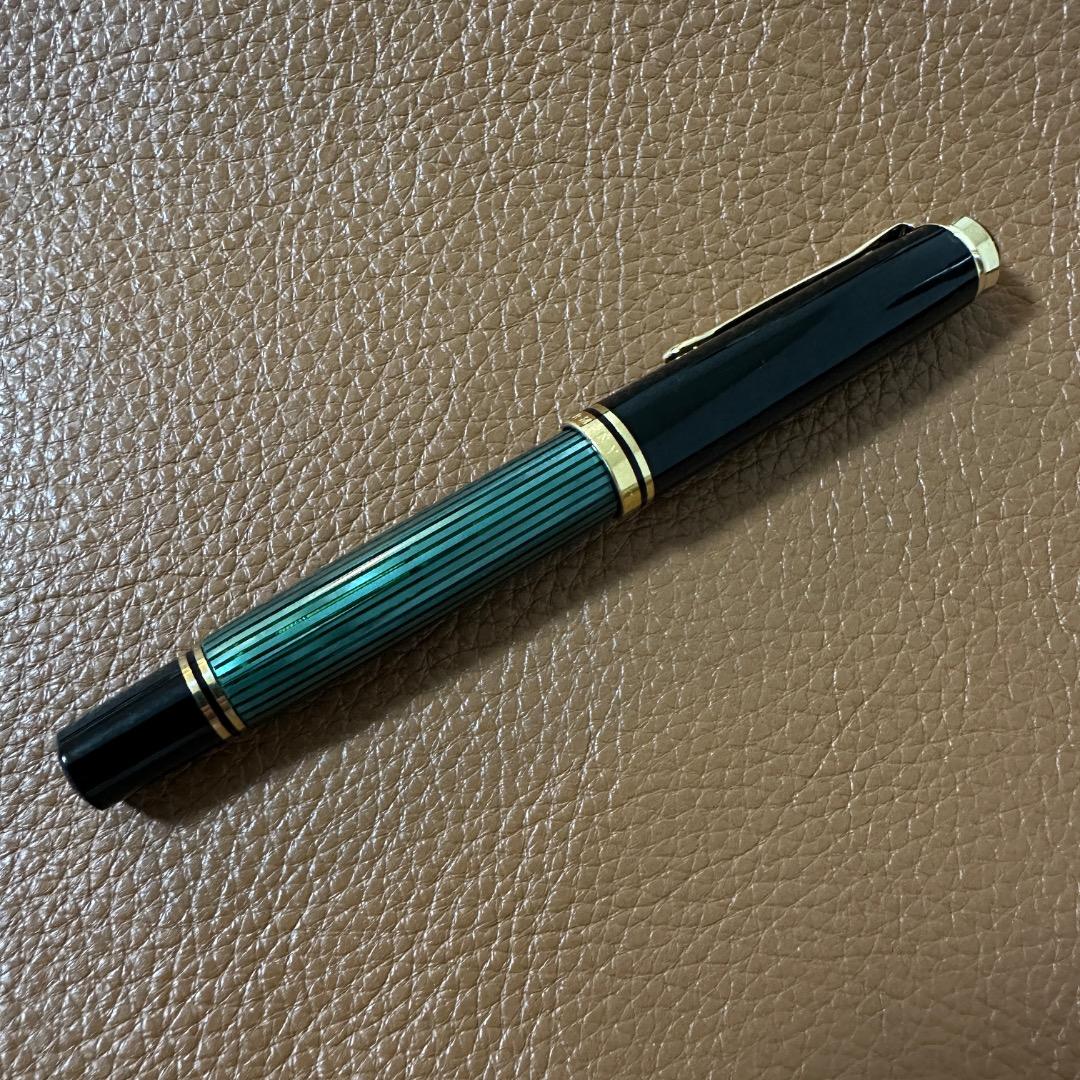 Pelikan ペリカン 万年筆 スーベレーン M800 刻印有 18C 750