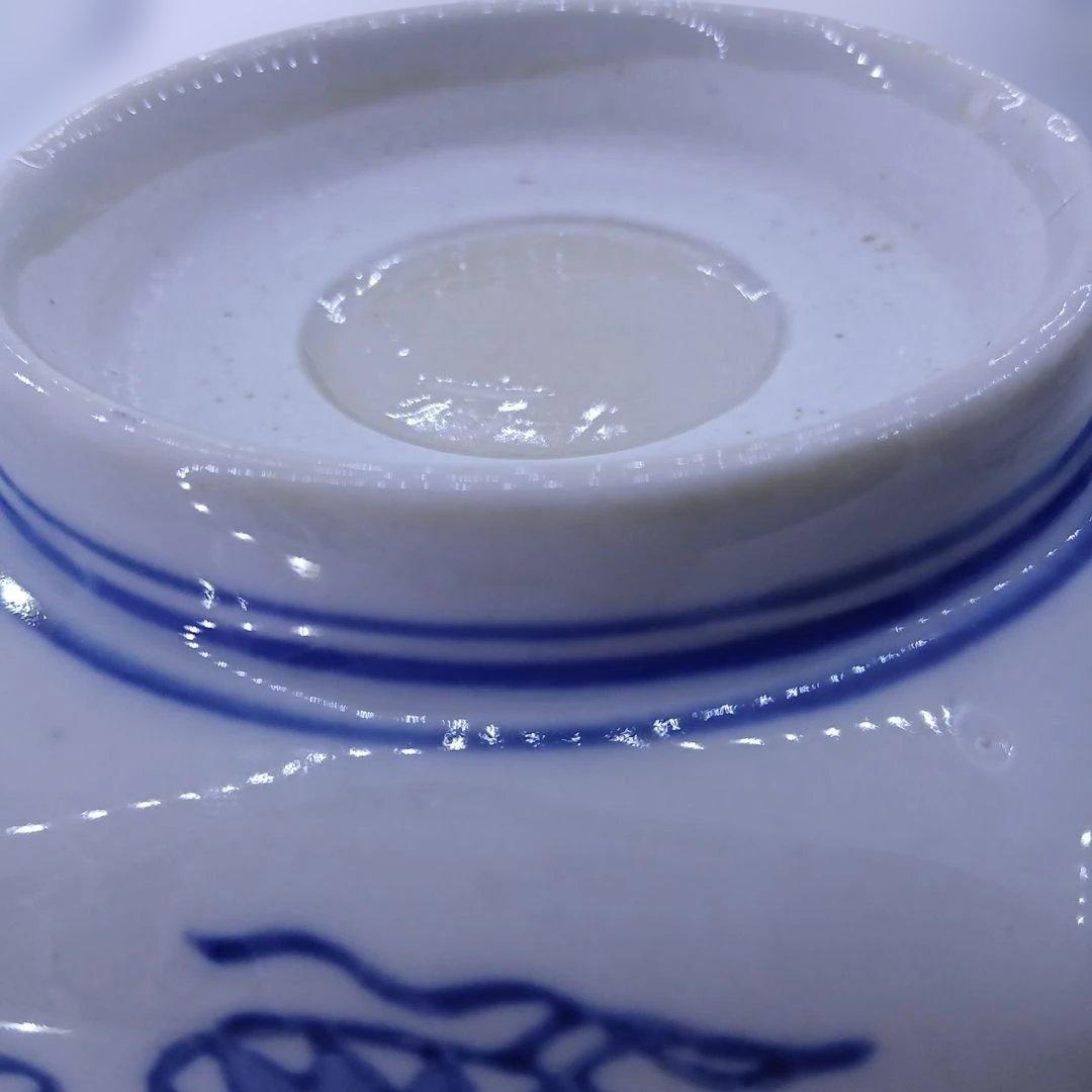 2401 　青白磁 八角形皿 3個セット
