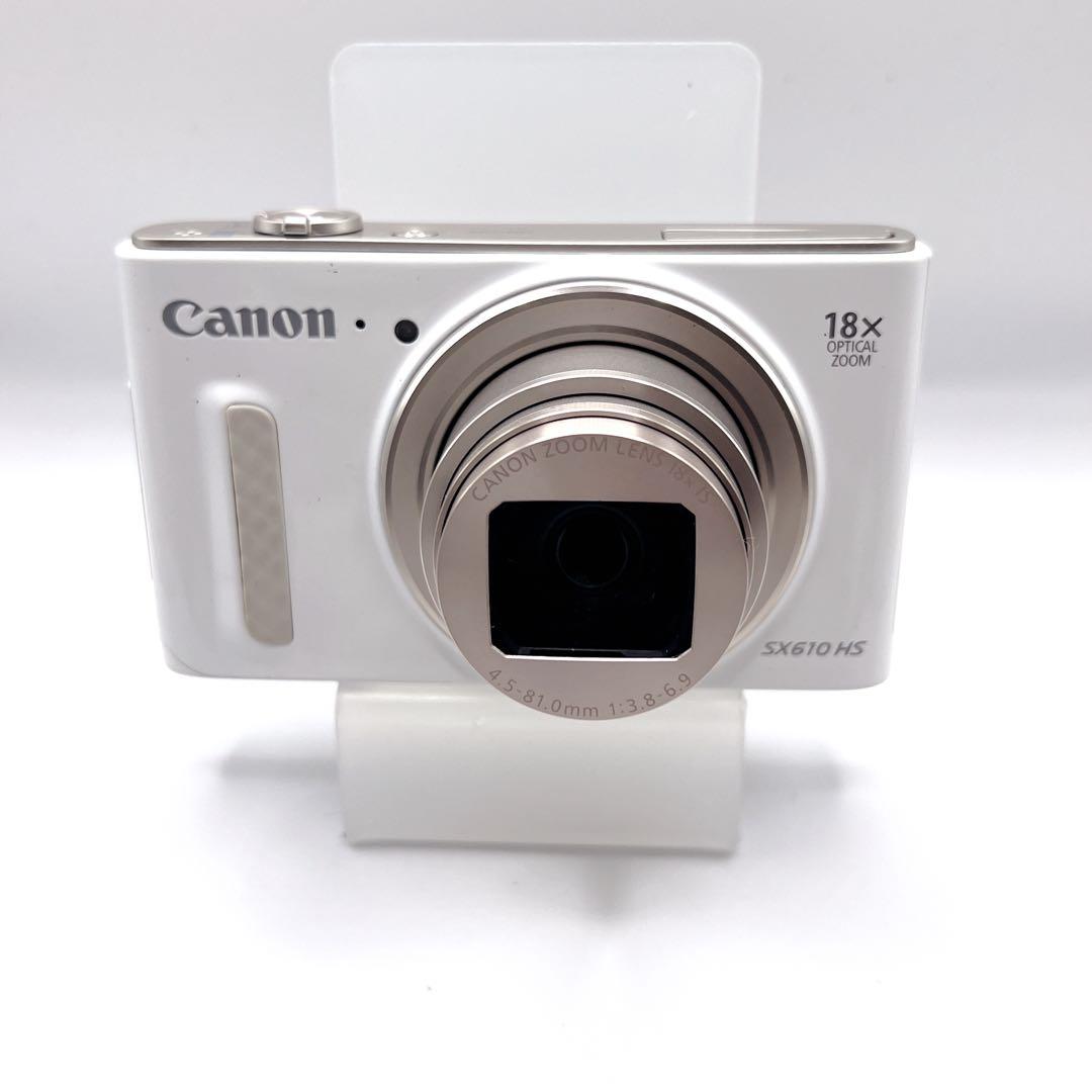 Canon PowerShot SX610 HS Wi-Fi White 元箱付