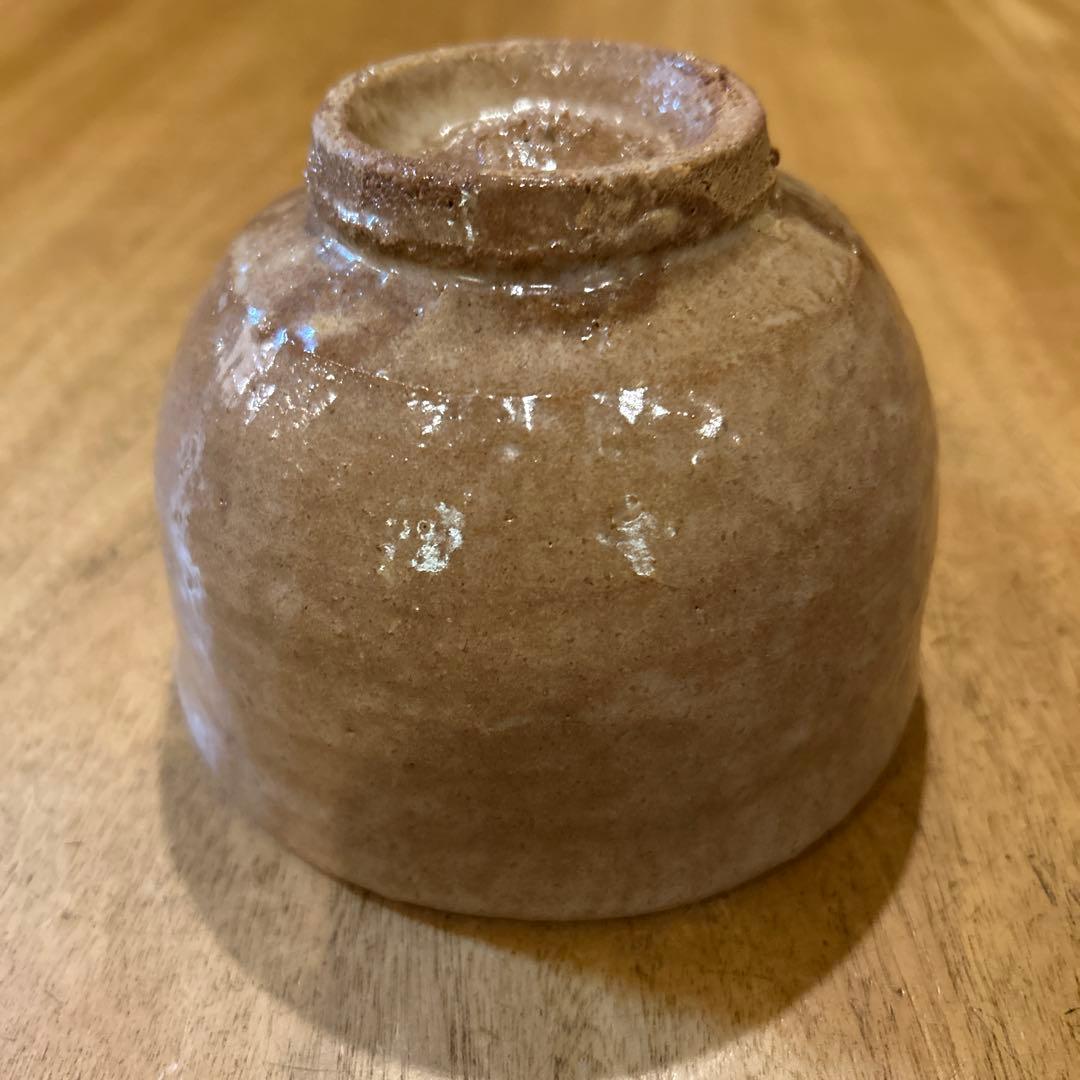 萩焼　作家物　抹茶茶碗　月