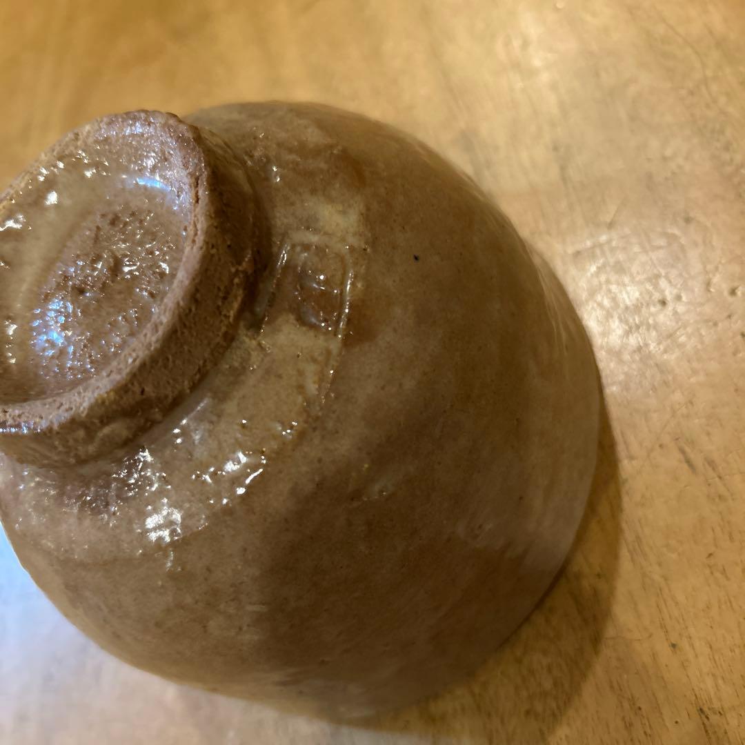 萩焼　作家物　抹茶茶碗　月