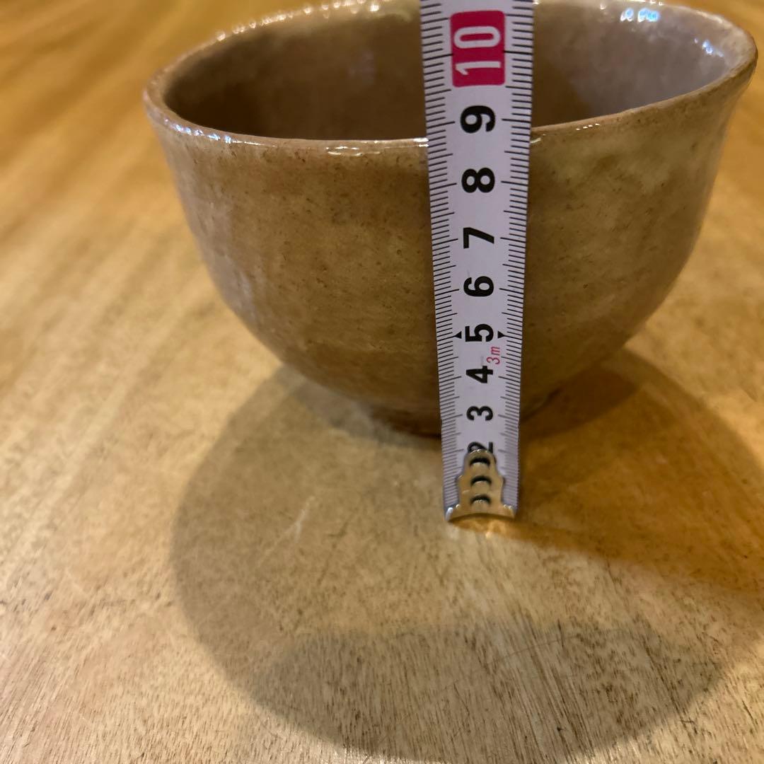 萩焼　作家物　抹茶茶碗　月