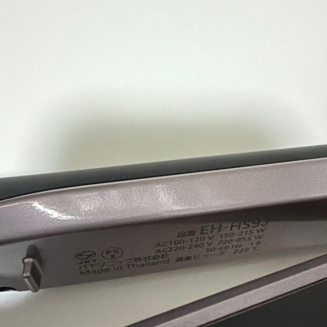 【極美品】Panasonicナノケア　ストレートヘアアイロン EH-HS9J