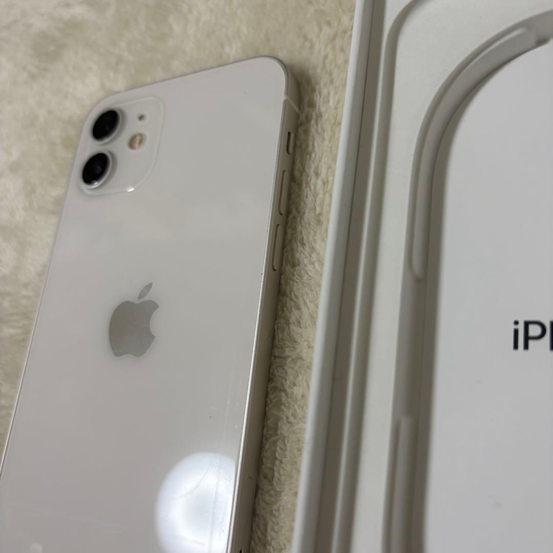 iPhone12 128GB ホワイトSIMフリー 修理歴なし カメラ一部不具合