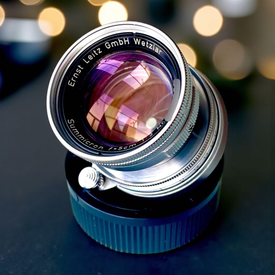 【2026.2月OH済】Leica Summicron50 超極上美品メートル
