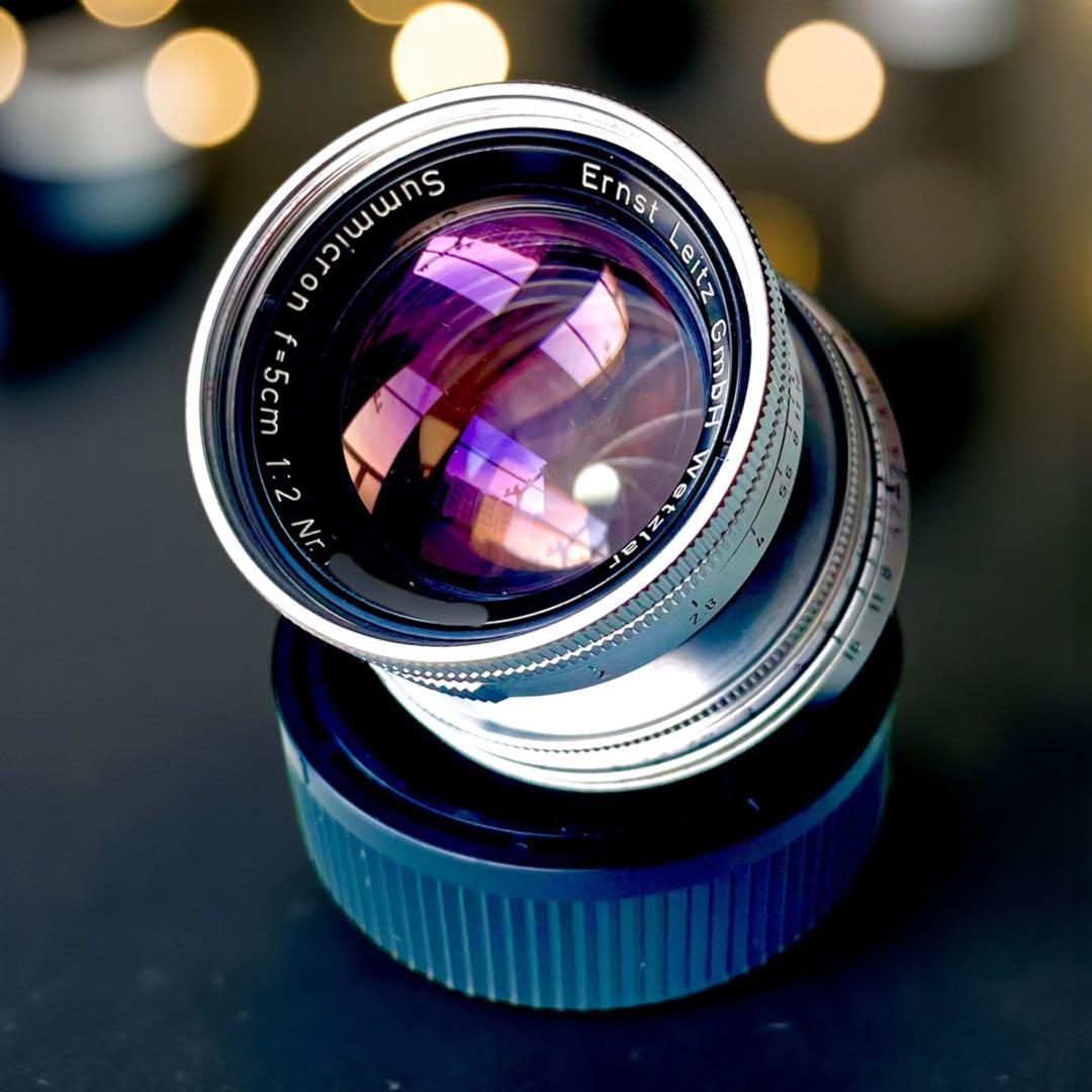 【2026.2月OH済】Leica Summicron50 超極上美品メートル