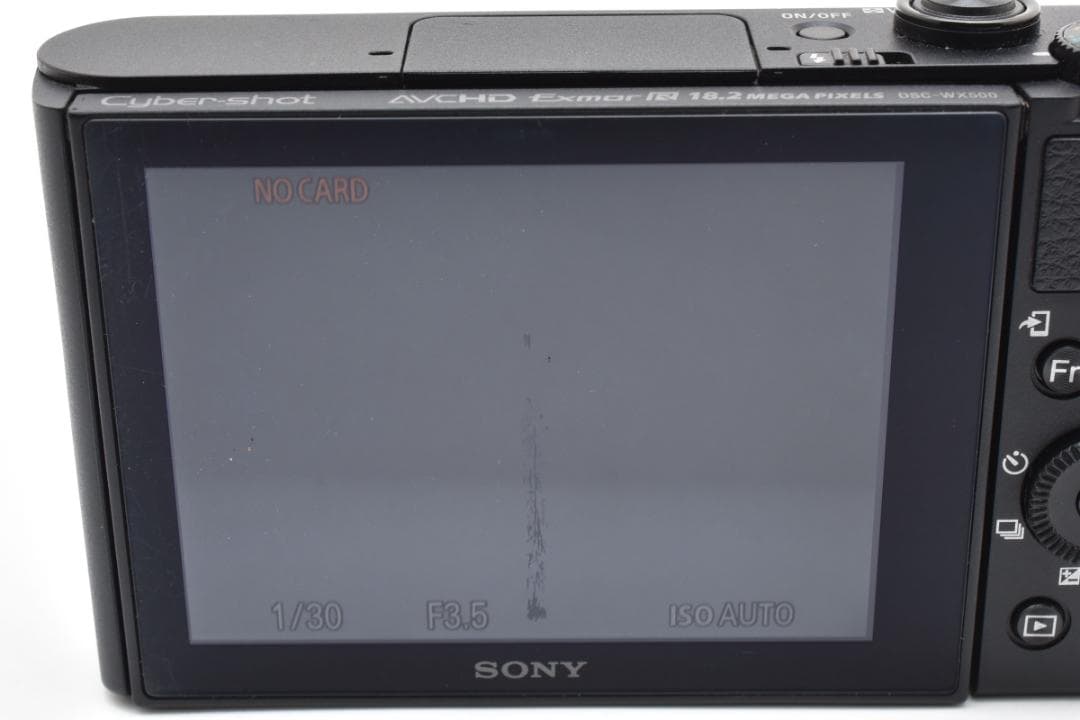 SONY Cyber-shot DSC-WX500 ブラック デジタルカメラ