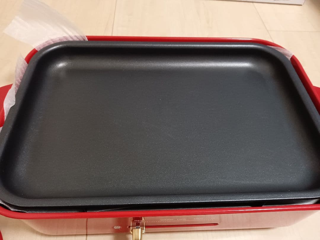 【送料込】BRUNO ホットプレート レッド