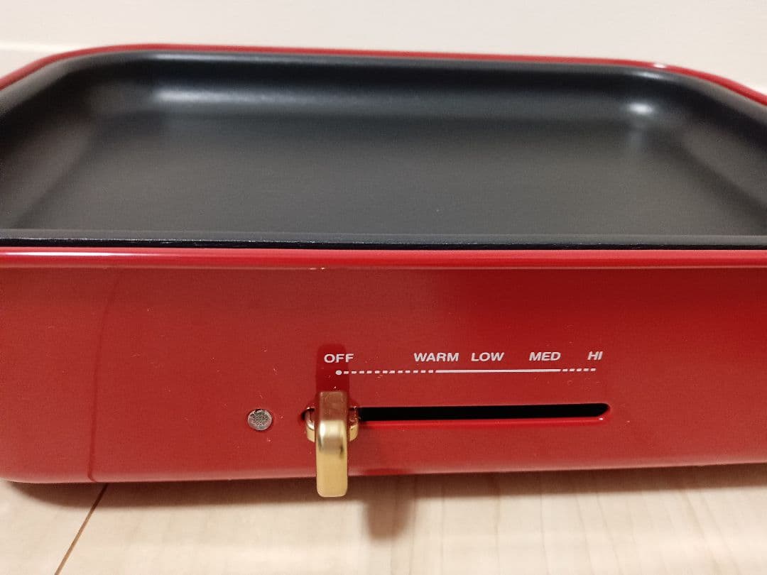 【送料込】BRUNO ホットプレート レッド