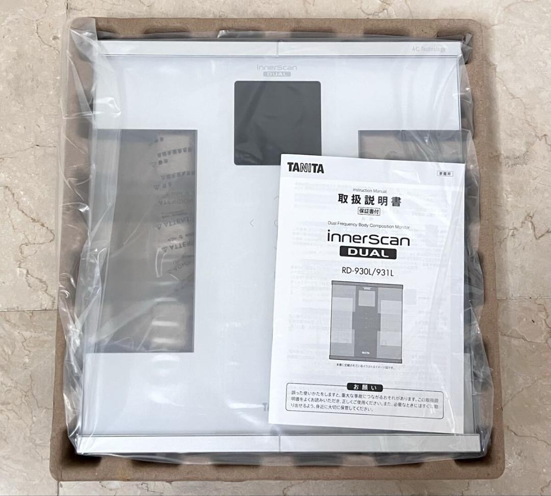 タニタ 体組成計 インナースキャンデュアル RD-931L