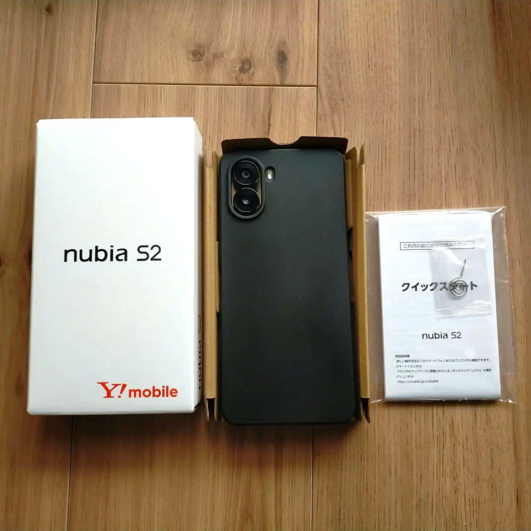 nubia S2 A504ZT　ブラック スマートフォン 本体　Ymobile