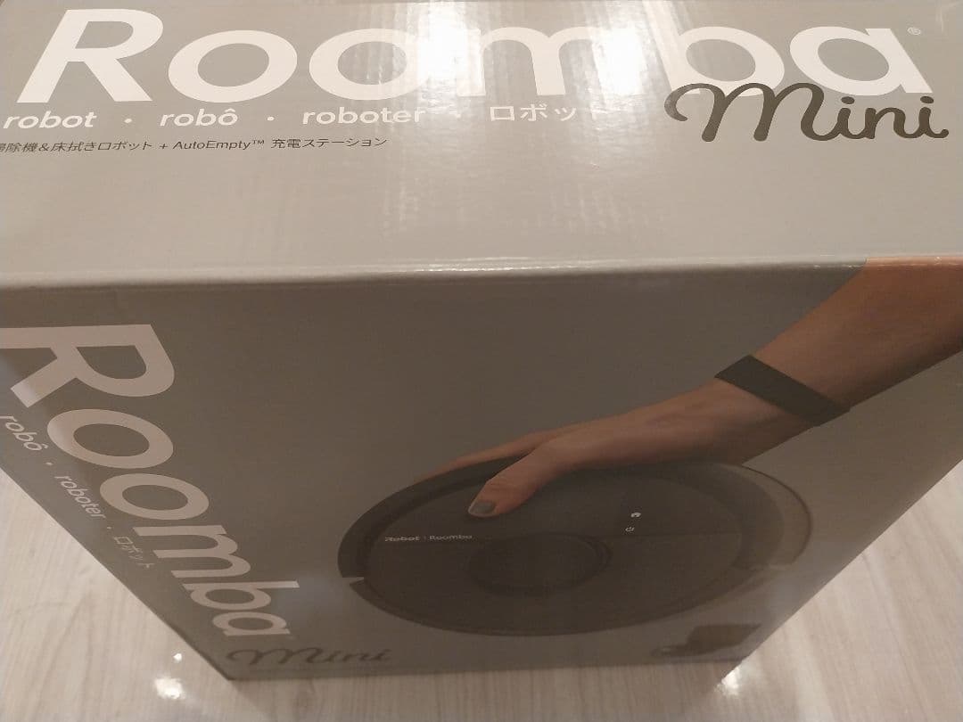 最新☆Roomba Mini（ 黒 ）おまけダストパック付☆ルンバミニ