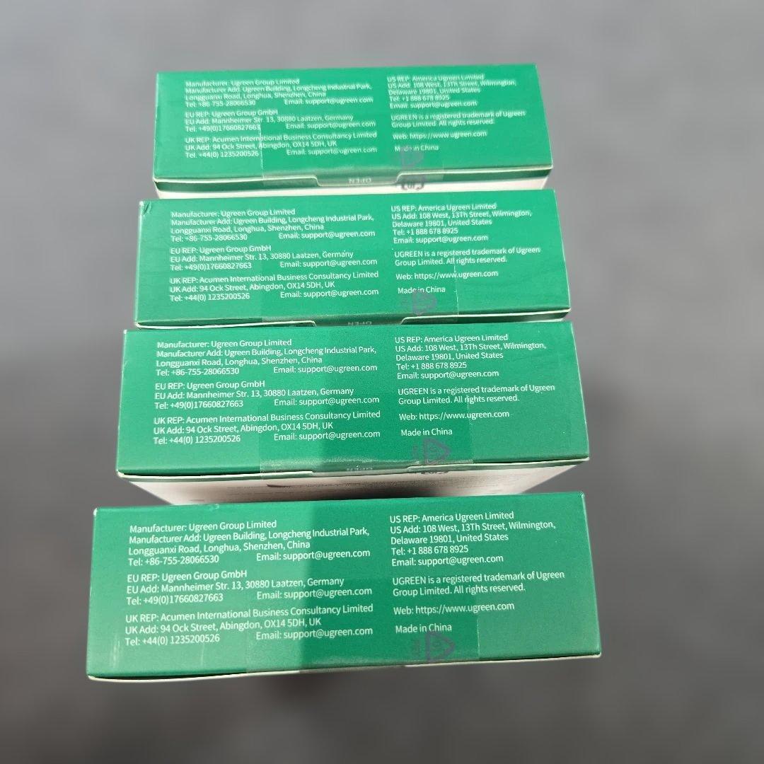 UGREEN 5000mAh USB-Cモバイルバッテリー 35338 4点