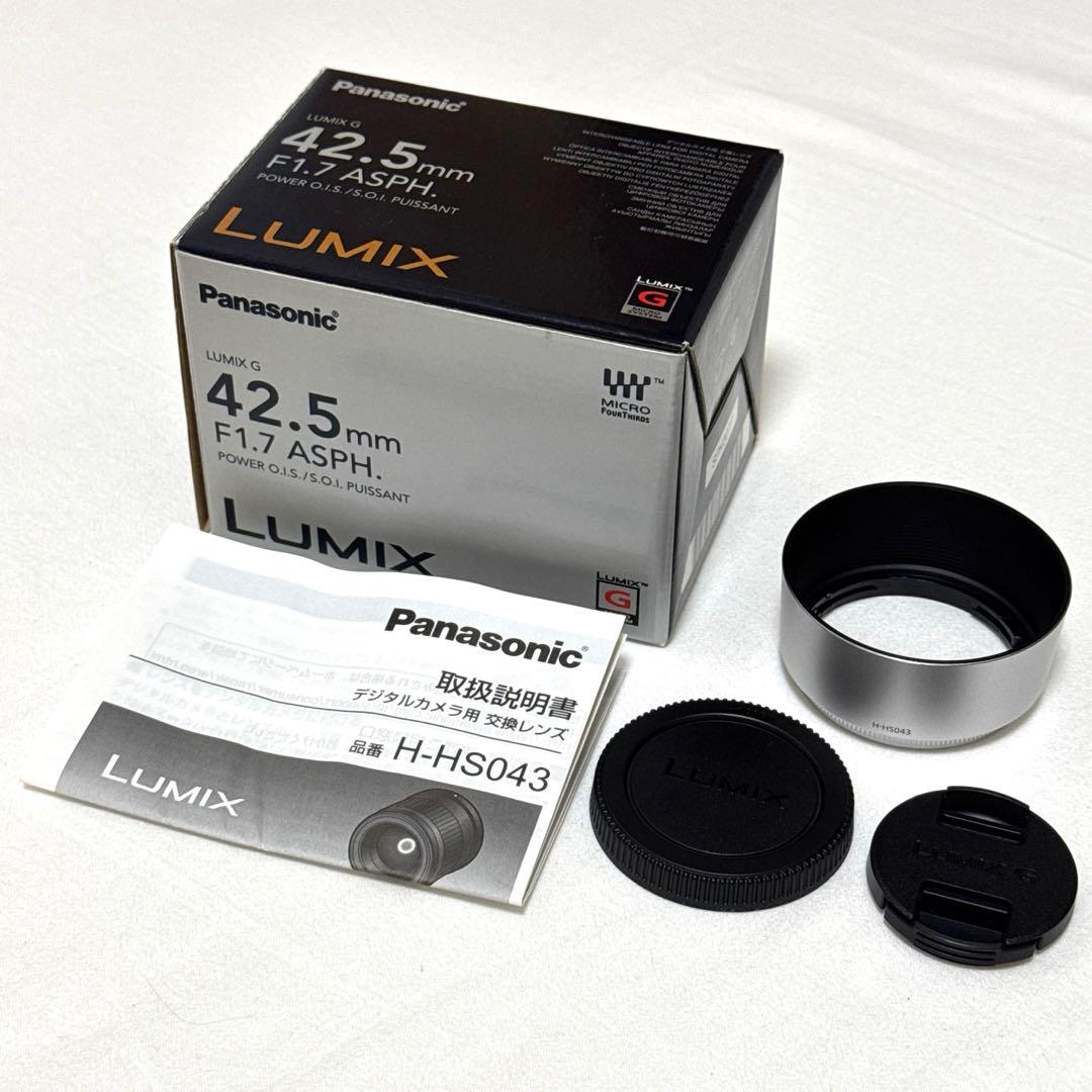若*希様 パナソニック LUMIX G HS043 42.5mm F1.7 単焦