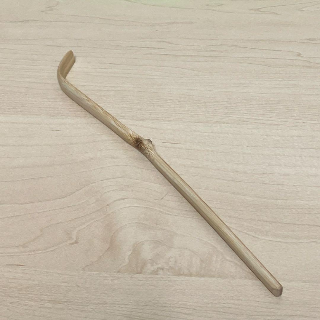 E壁 茶道具 茶杓 竹製 2本セット 筒・外箱付き お稽古 伝統工芸 レトロ