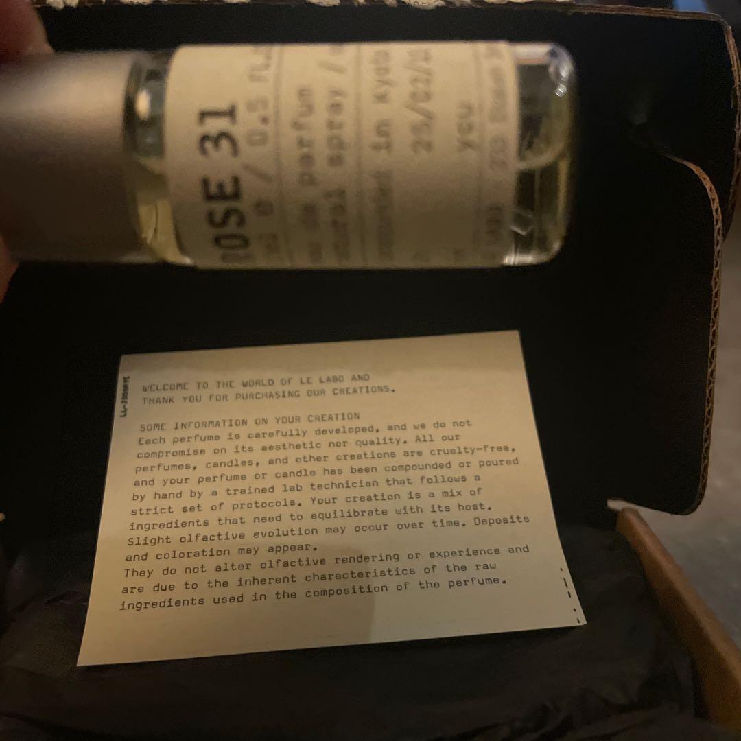 LE LABO ROSE 31 15ml 香水