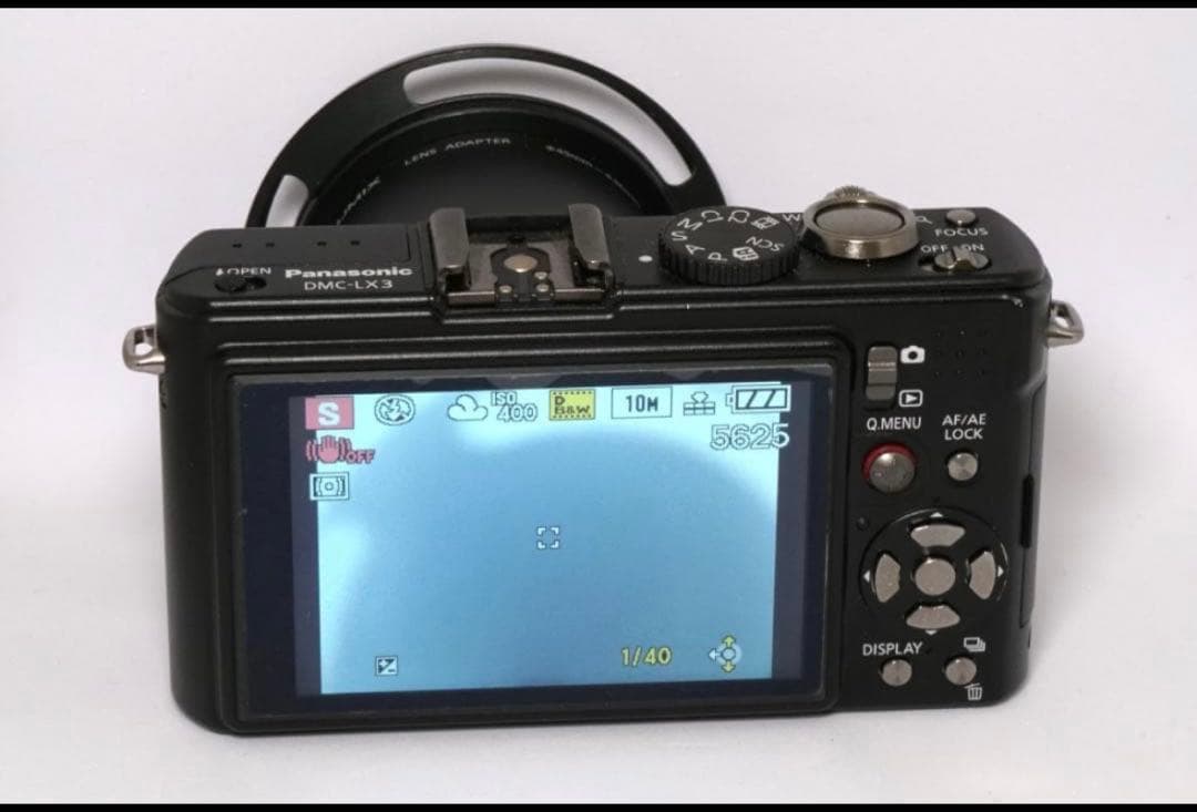 パナソニック LUMIX DMC-LX3　純正レンズアダプター付