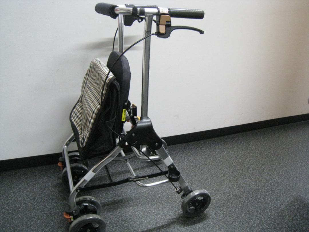 テイコブリトルハイ　HS05H　チェックブラック 幸和製作所 歩行器 ③