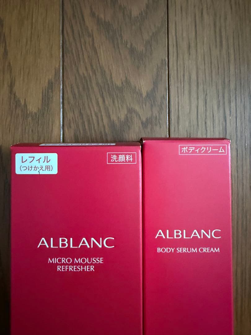 ALBLANC マイクロムースリフレッシャー ＆ ボディセラムクリーム