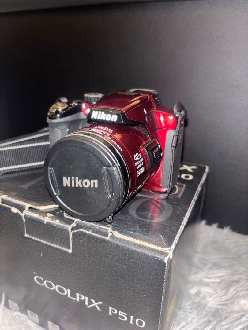 Nikon COOLPIX P510 赤　デジタルカメラ