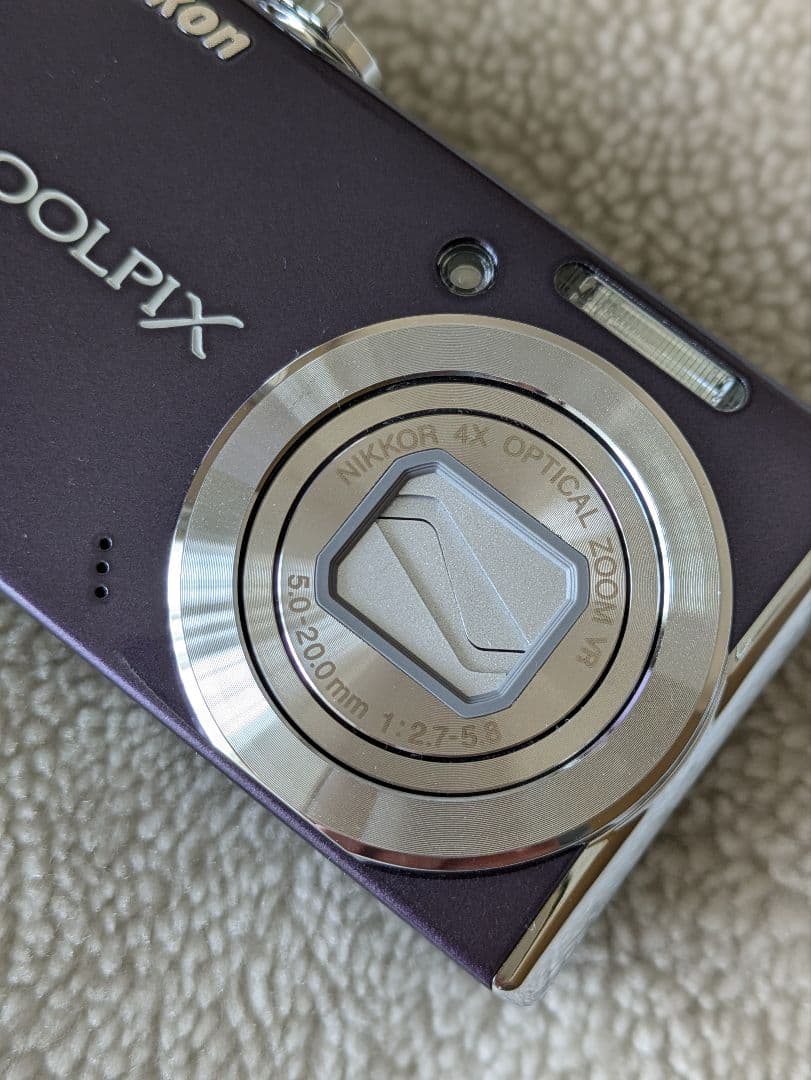 極美品✨Nikon COOLPIX S620 パープル SDカード+ケース付