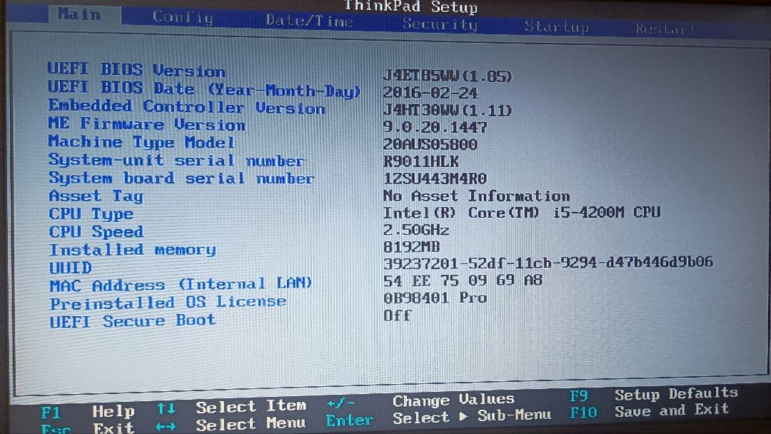 ThinkPad L540★SSD120GB★メモリ8GB★Windows11