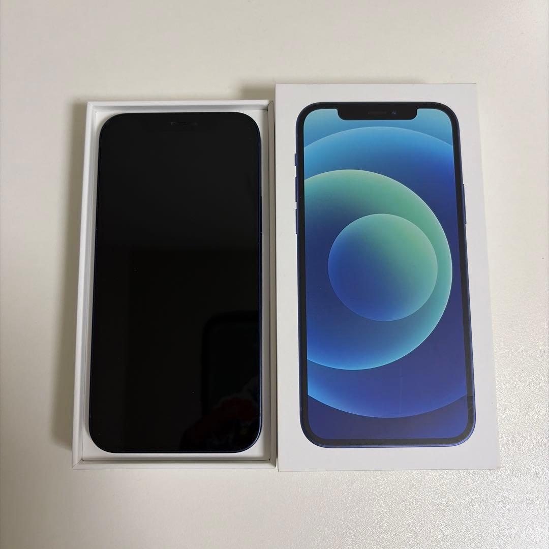 スマートフォン本体 iPhone12 blue 128GB