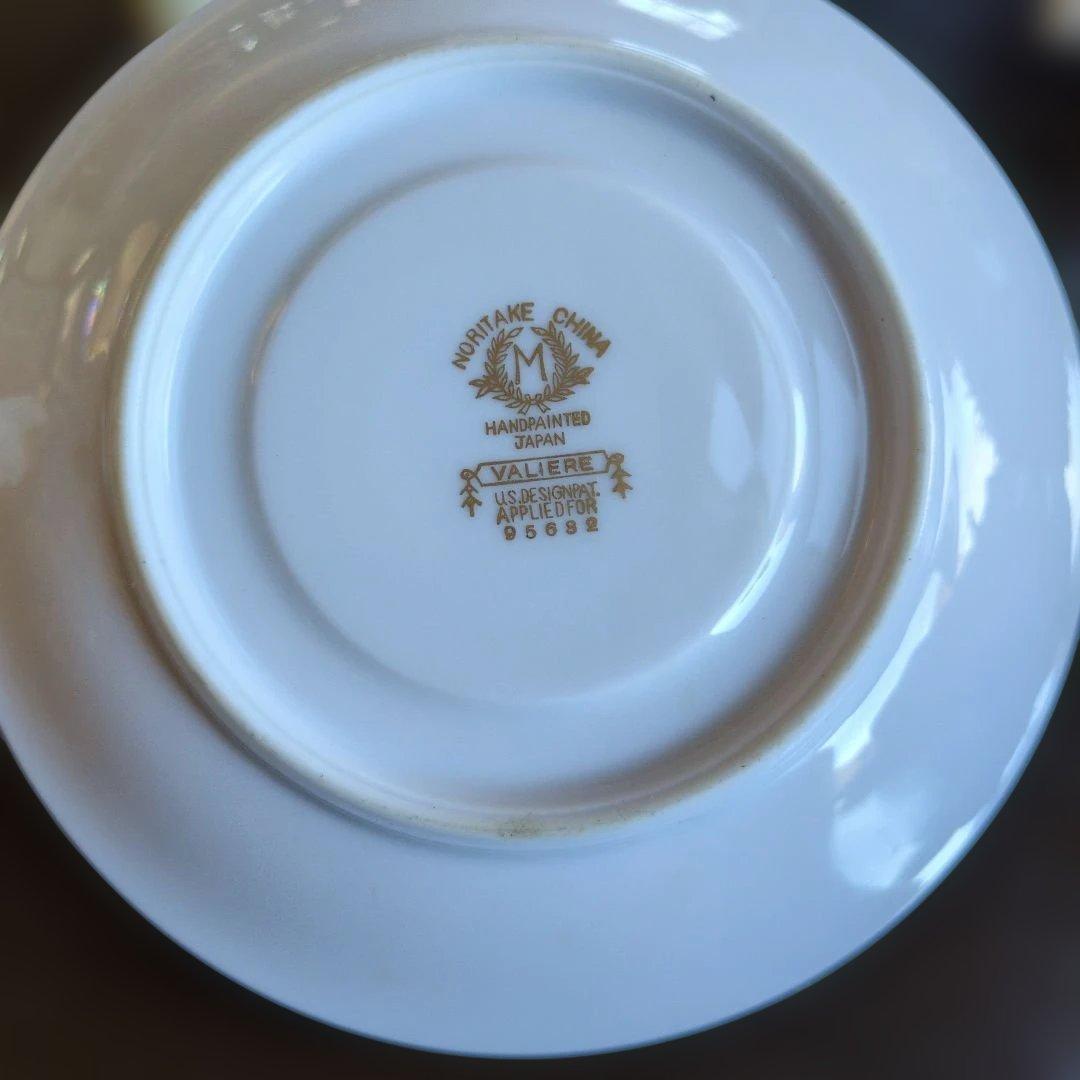 訳ありNoritakeValere カップ＆ソーサー　オールドノリタケ金彩　M印