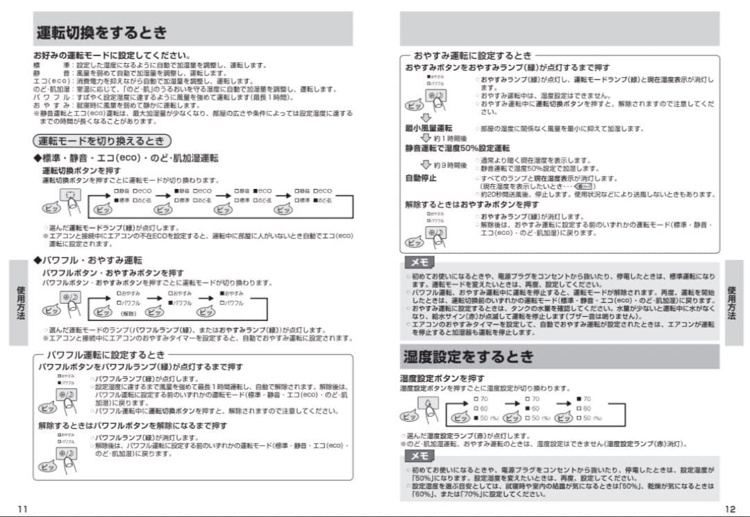 ハイブリッド加湿器　AHD-D9K-W　富士通ゼネラル