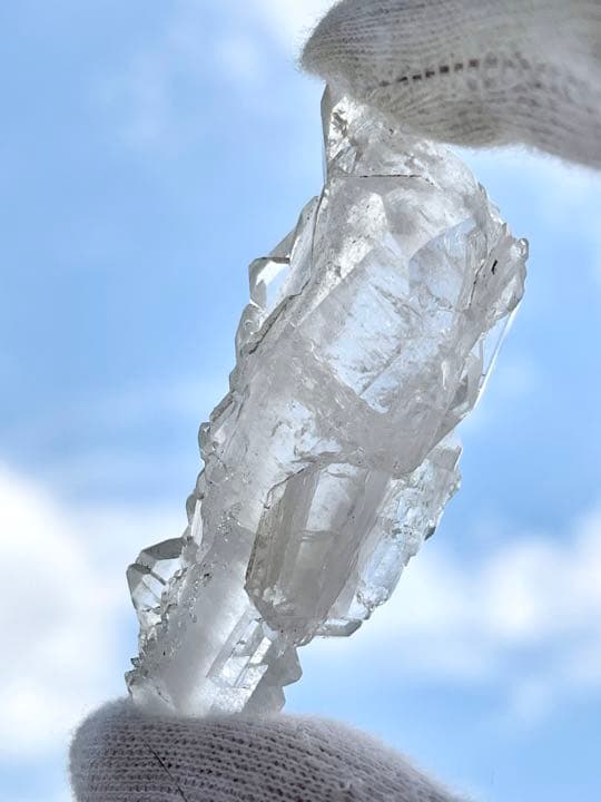 天然石　水晶　ファーデンクォーツ　原石　A126