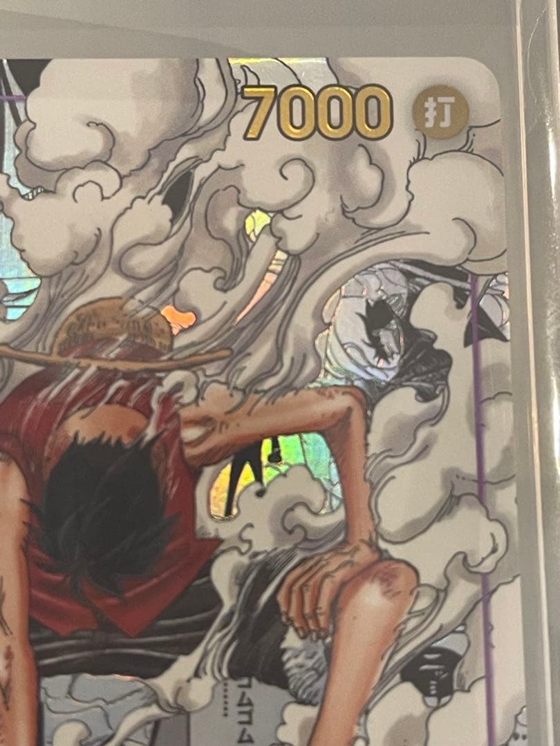ONE PIECE モンキー・D・ルフィ カード　ギア２　コミパラ