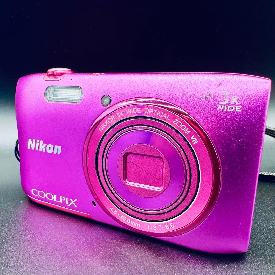 Nikon COOLPIX S3600 ピンク コンパクトデジタルカメラ