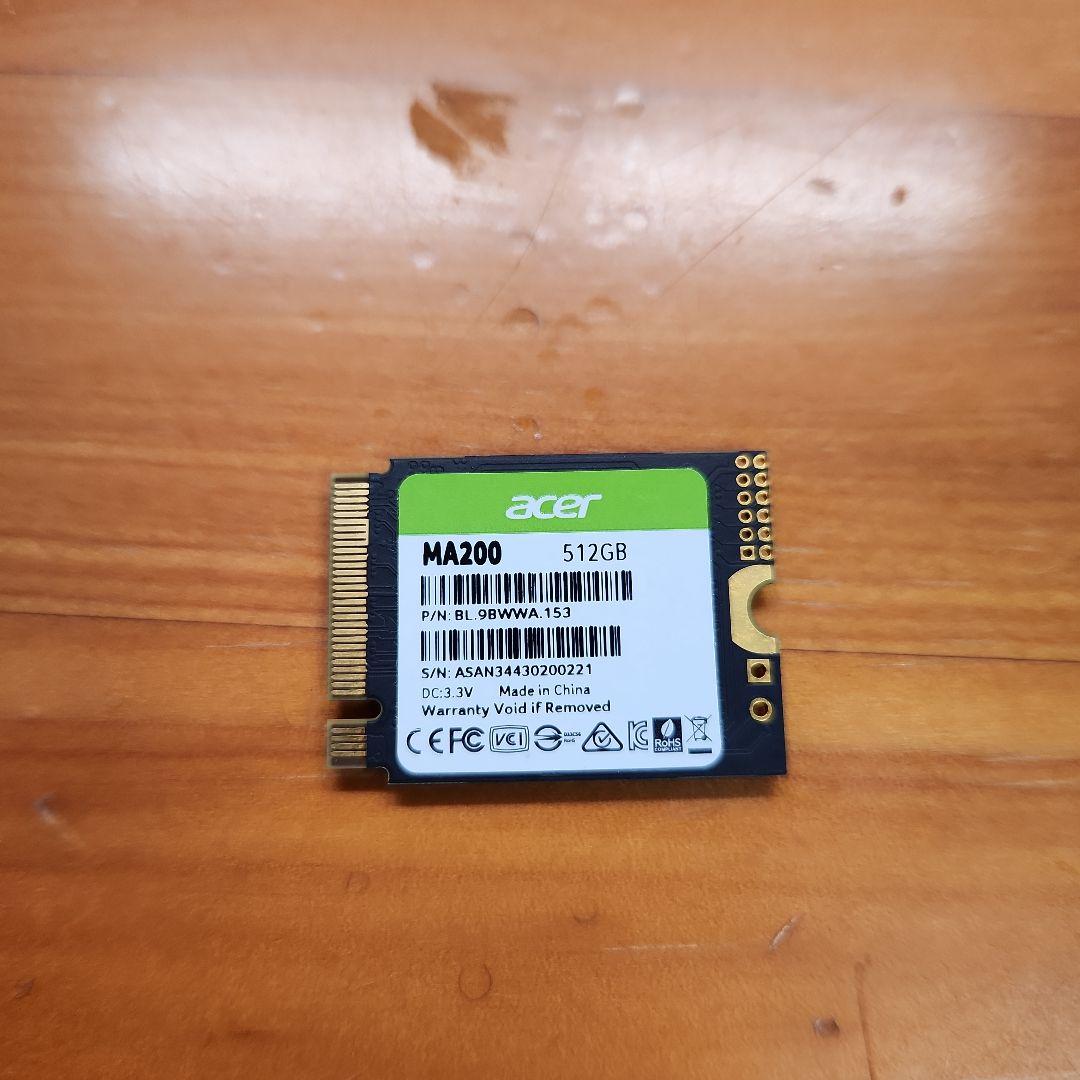 Acer MA200 512GB 内蔵SSD