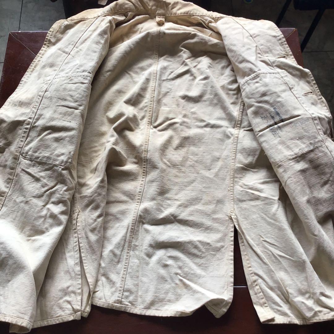 旧日本軍　海軍　軍服　白　末期もの　ミリタリー　昭和19年