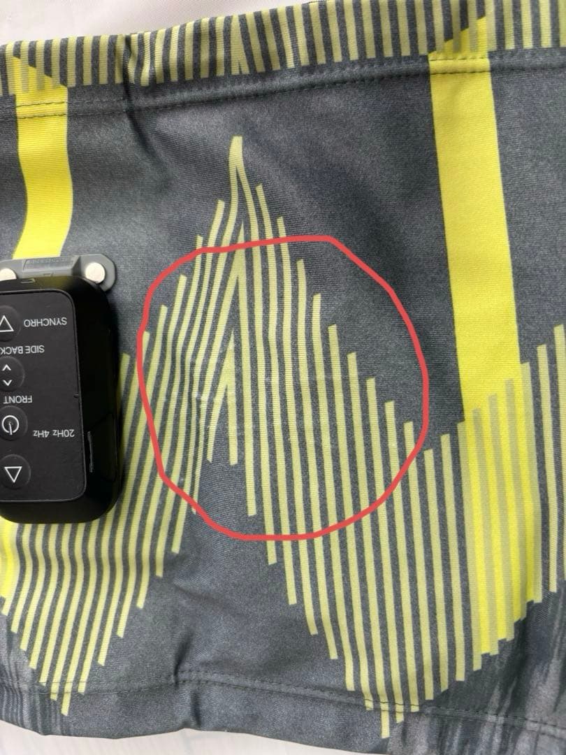 シックスパッド　パワースーツコアベルト　グレー　M