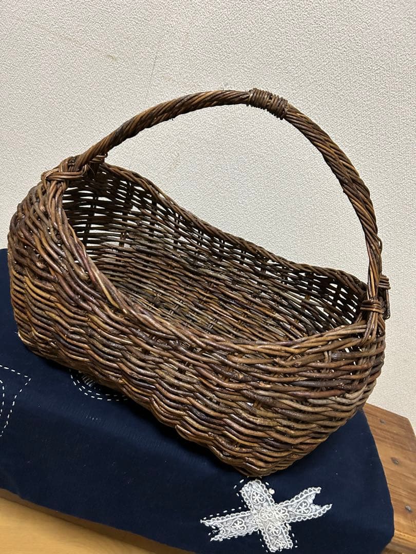 あけび籠バッグ　ワンハンドル
