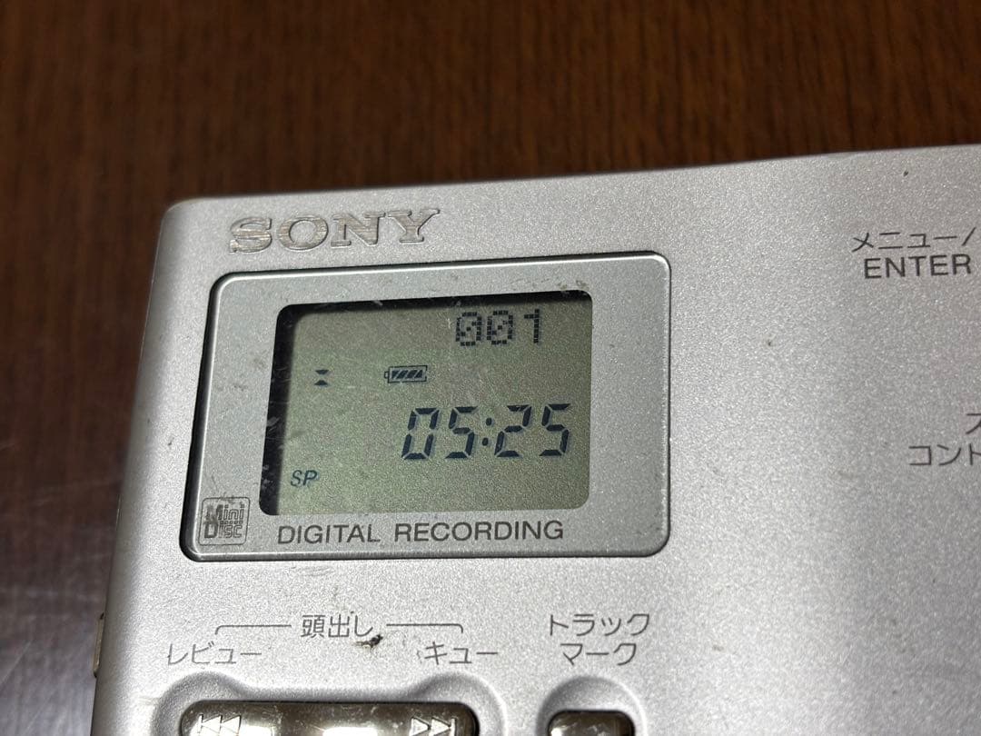 SONY MZ-B10 MDウォークマン レコーダー 再生確認済み