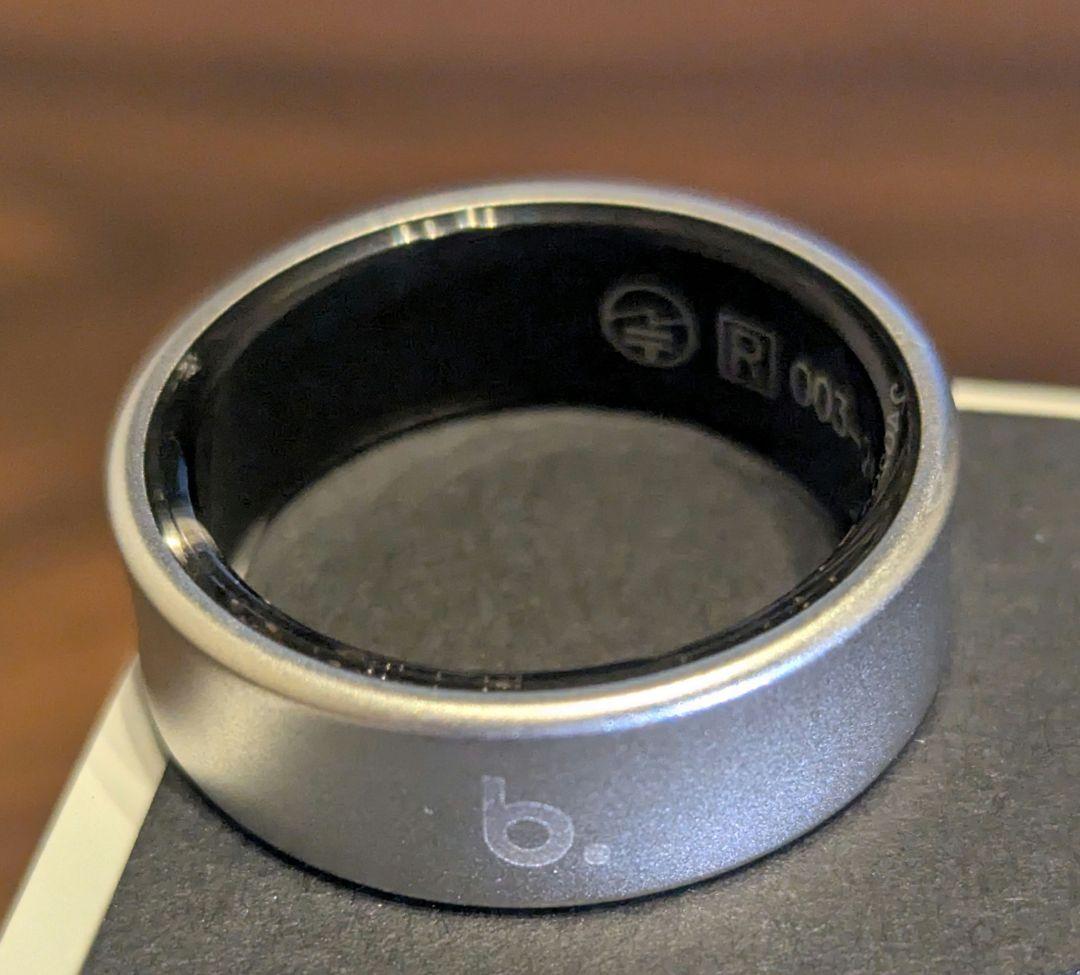 新品 B.ring G1Titanium MATT SILVER 11号