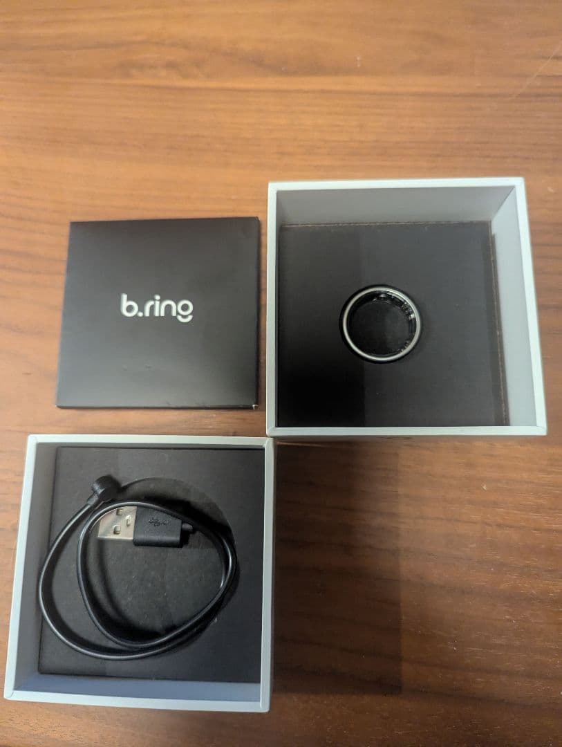 新品 B.ring G1Titanium MATT SILVER 11号