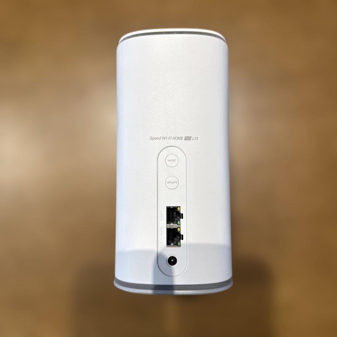 Speed Wi-Fi  5G L13 本体　ホワイト　WiMAX