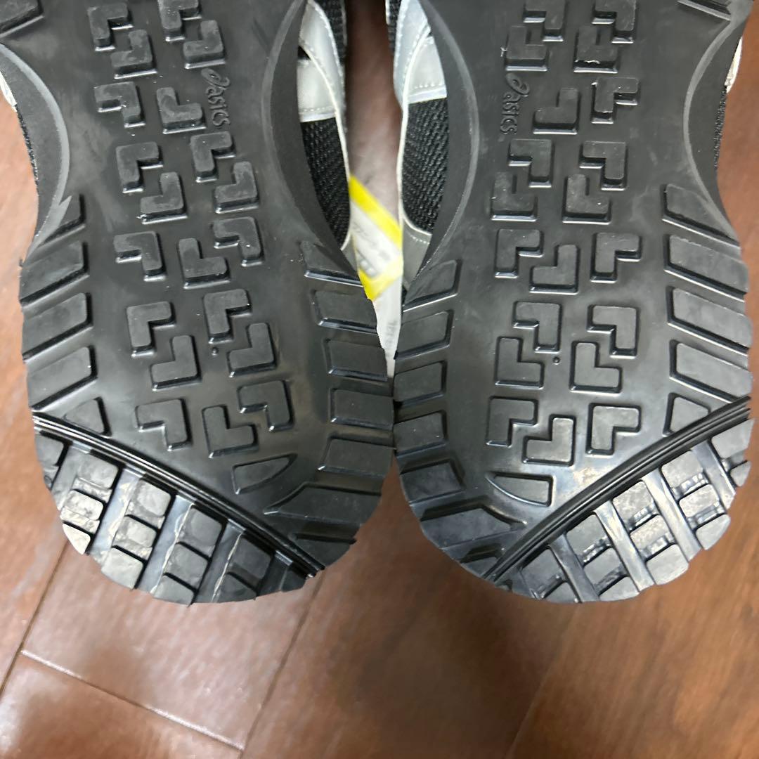 asics アシックス　安全靴　タグ付き美品　25.5cm ブラック