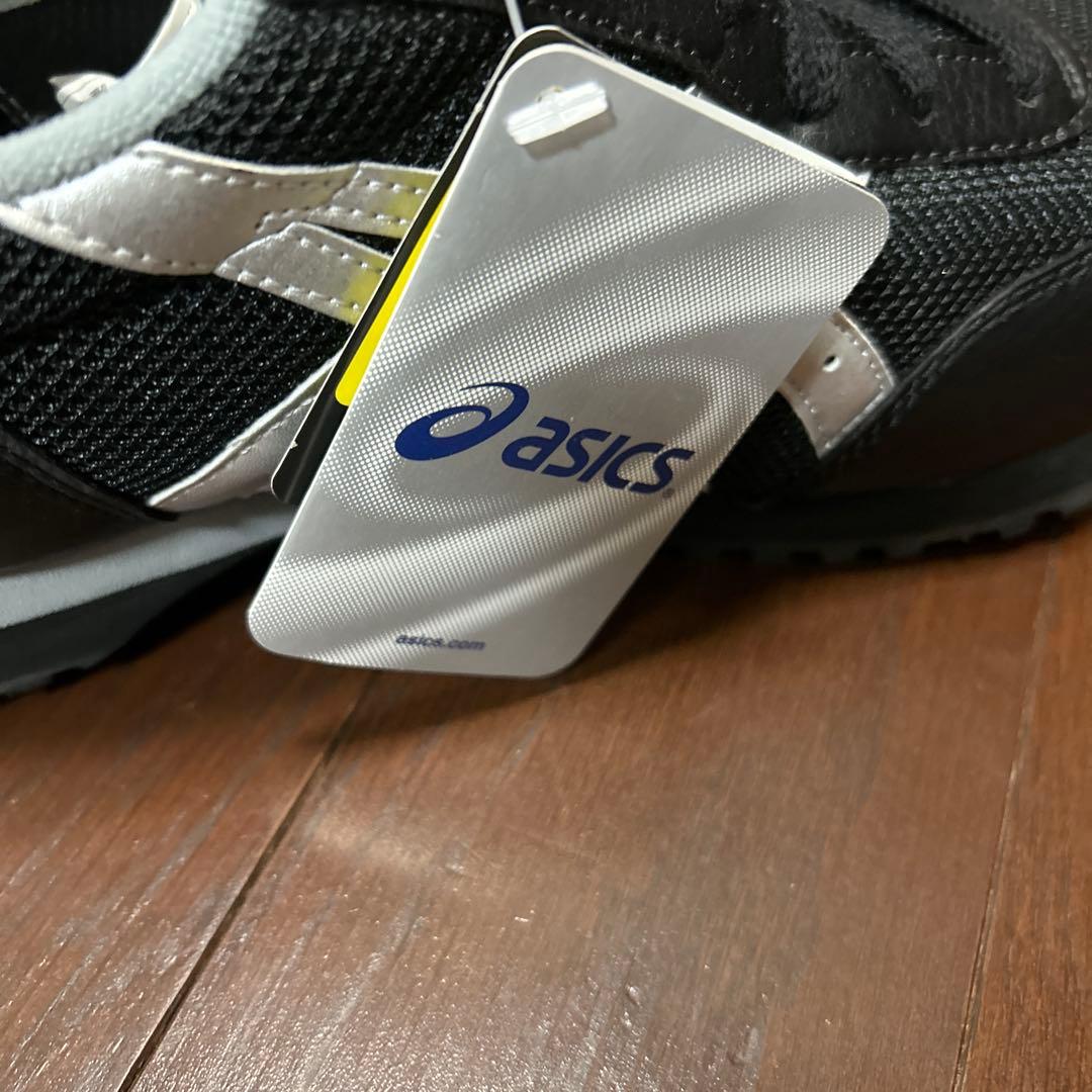 asics アシックス　安全靴　タグ付き美品　25.5cm ブラック