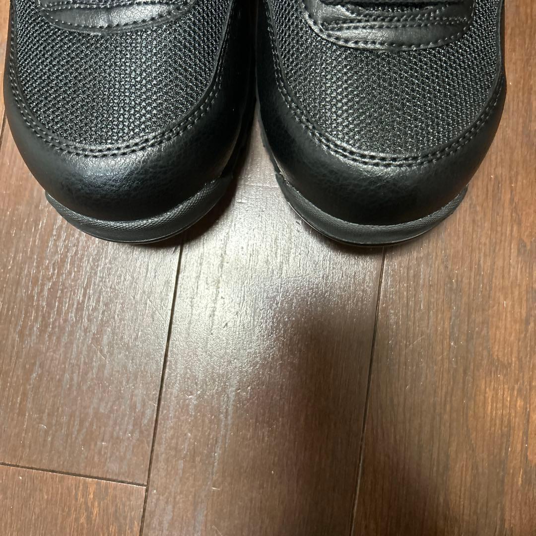 asics アシックス　安全靴　タグ付き美品　25.5cm ブラック