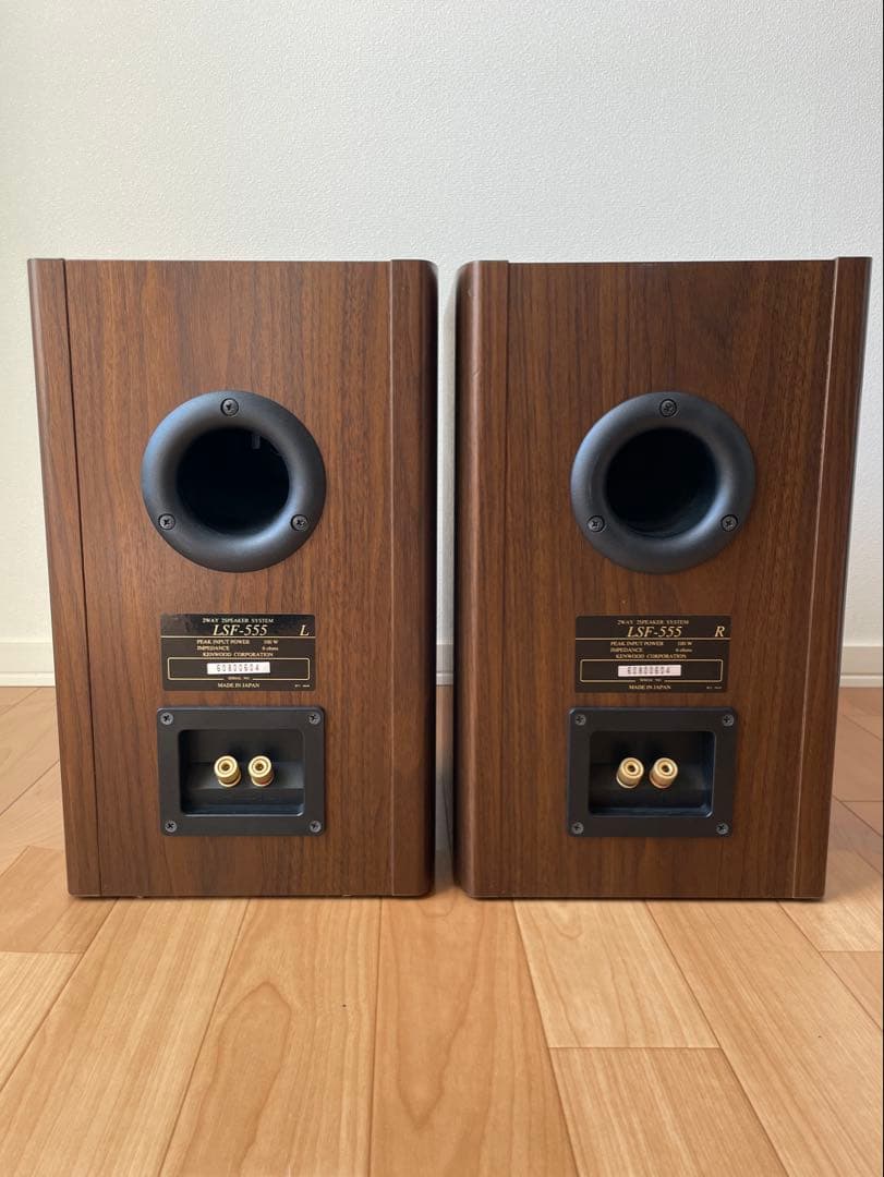KENWOOD LSF-555 スピーカー k's ブックシェルフ型