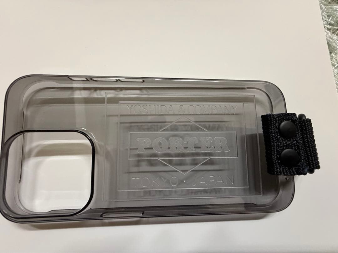 PORTER クリアケース iPhone15Pro用（美品）