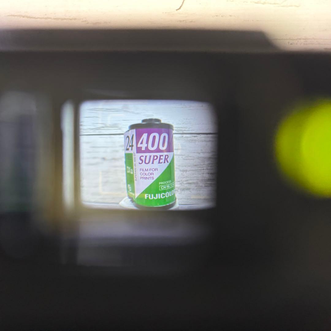 【動作良好】Konica フィルムカメラ 現場監督 LENS 28 WB